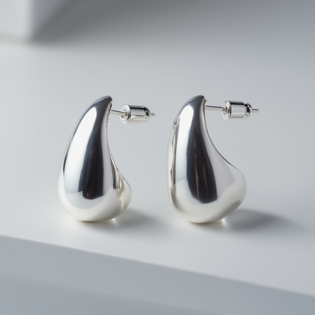 Selene Earrings - Silver