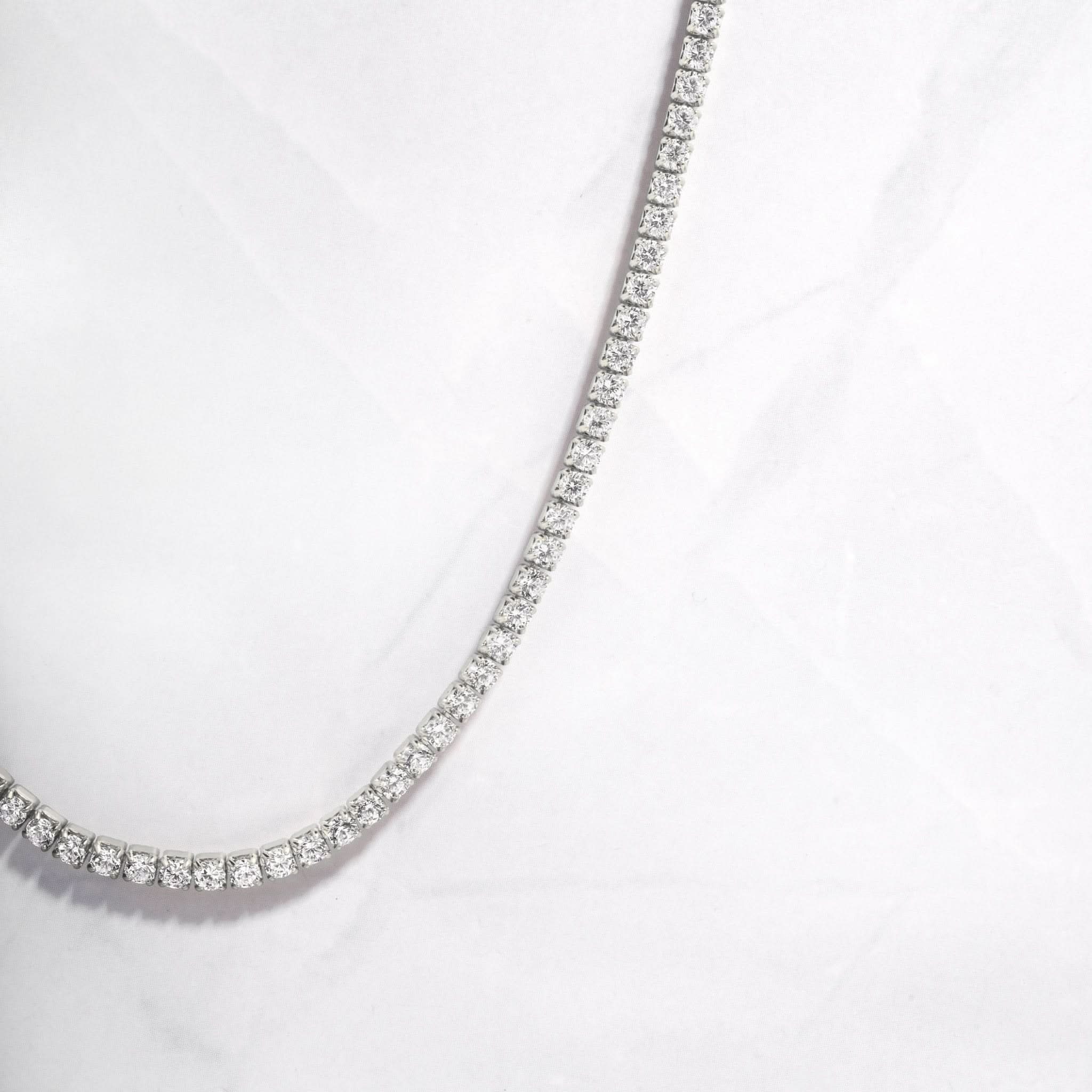 2mm Tennis Necklace