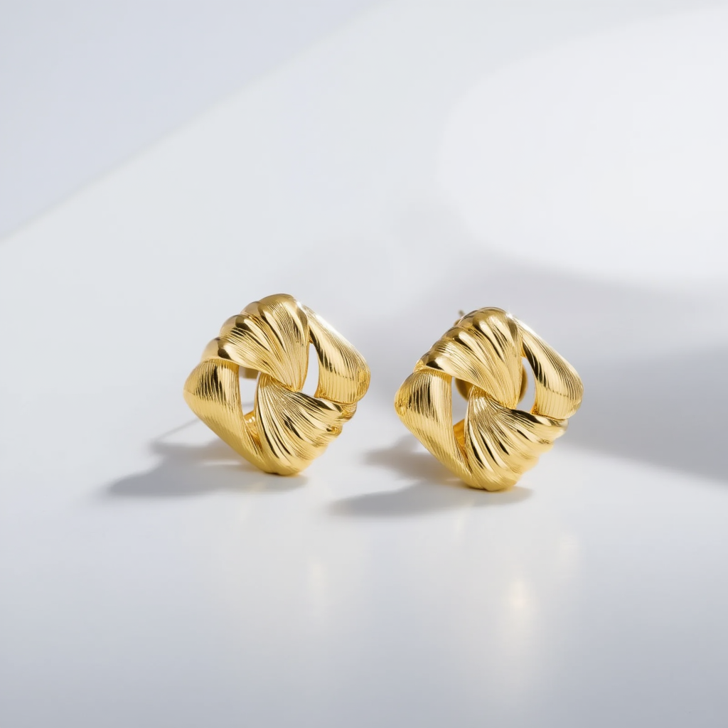 Elva Earrings  - Gold