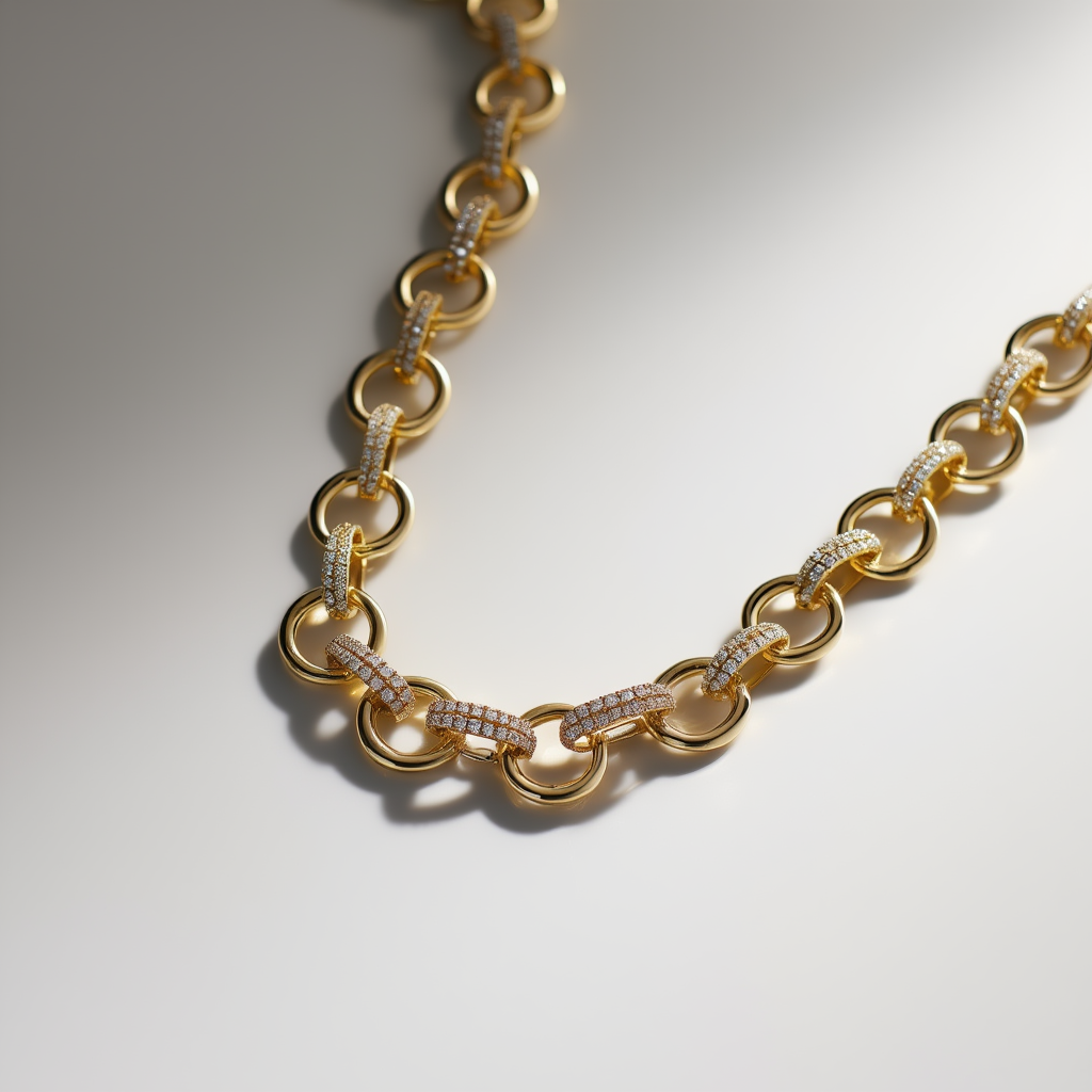 Statement Pavé Necklace