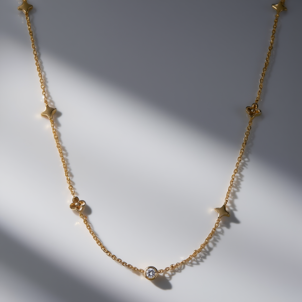 Carrie Clover Necklace