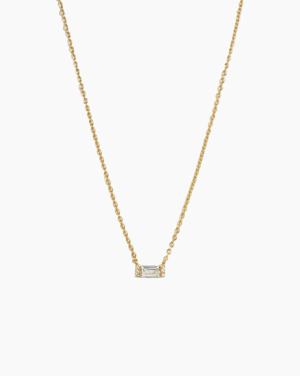 Baguette Necklace