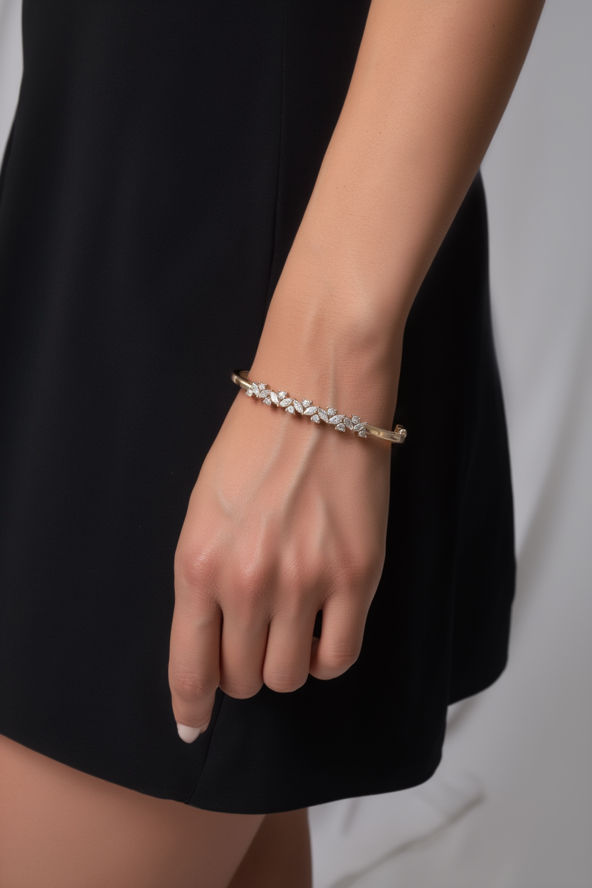 Multi-Stone Bangle