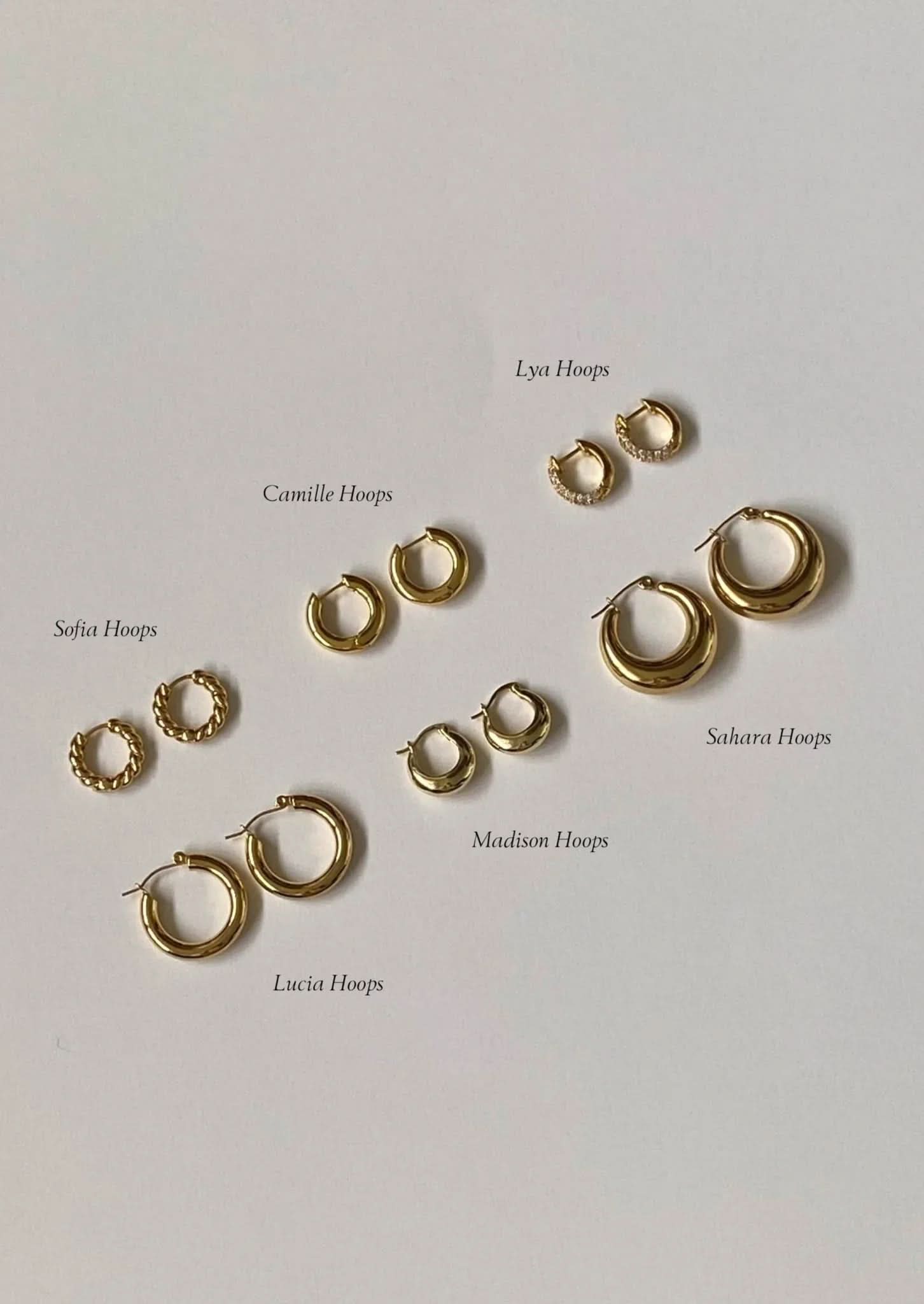 Noor Earrings – Gold