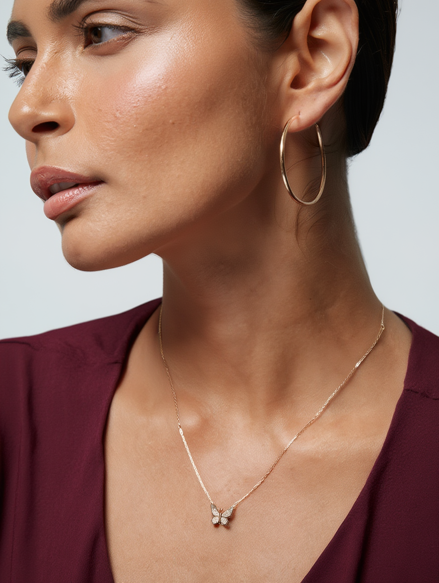 Flynn Hoops - Gold