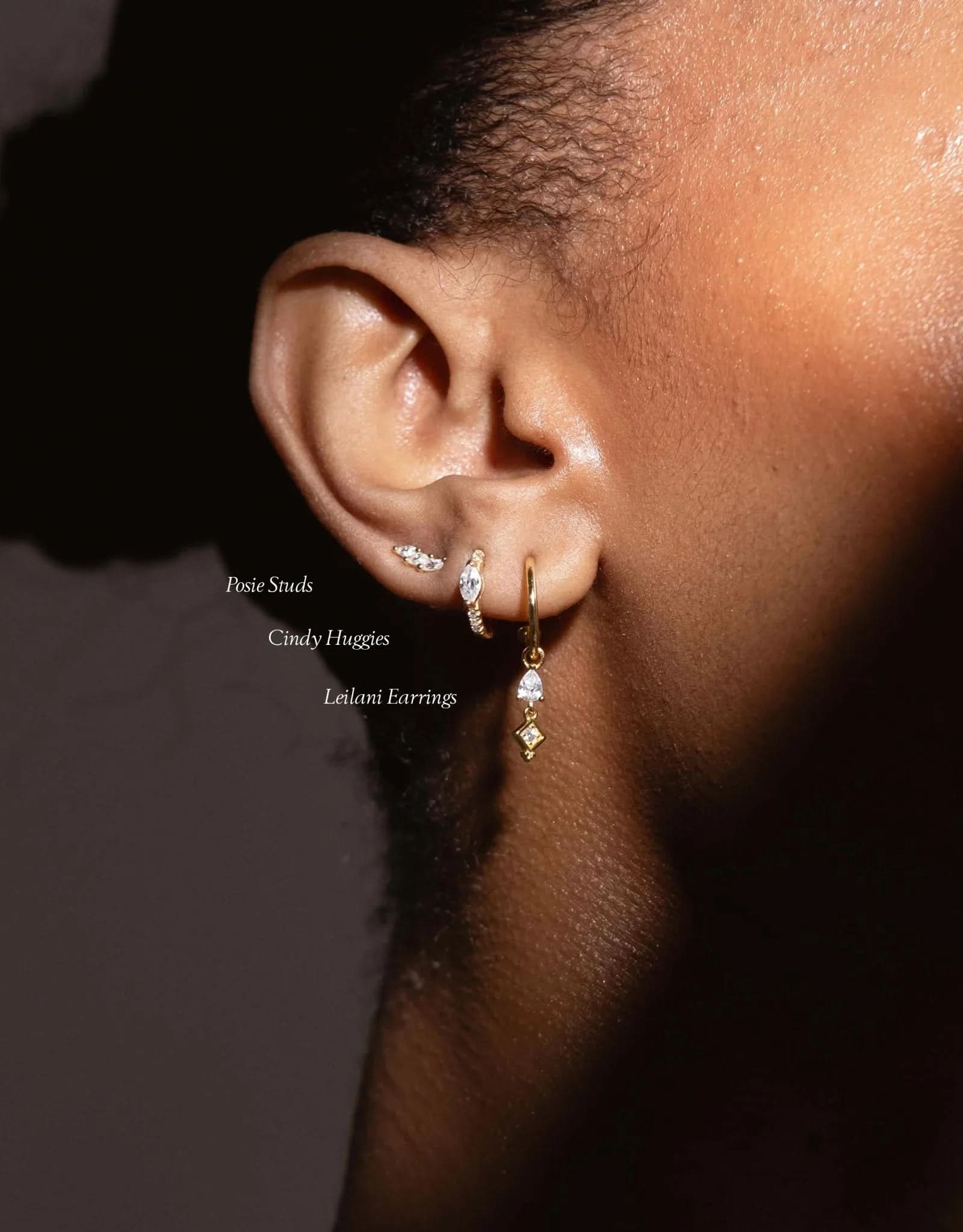 Cindy Earrings - Gold