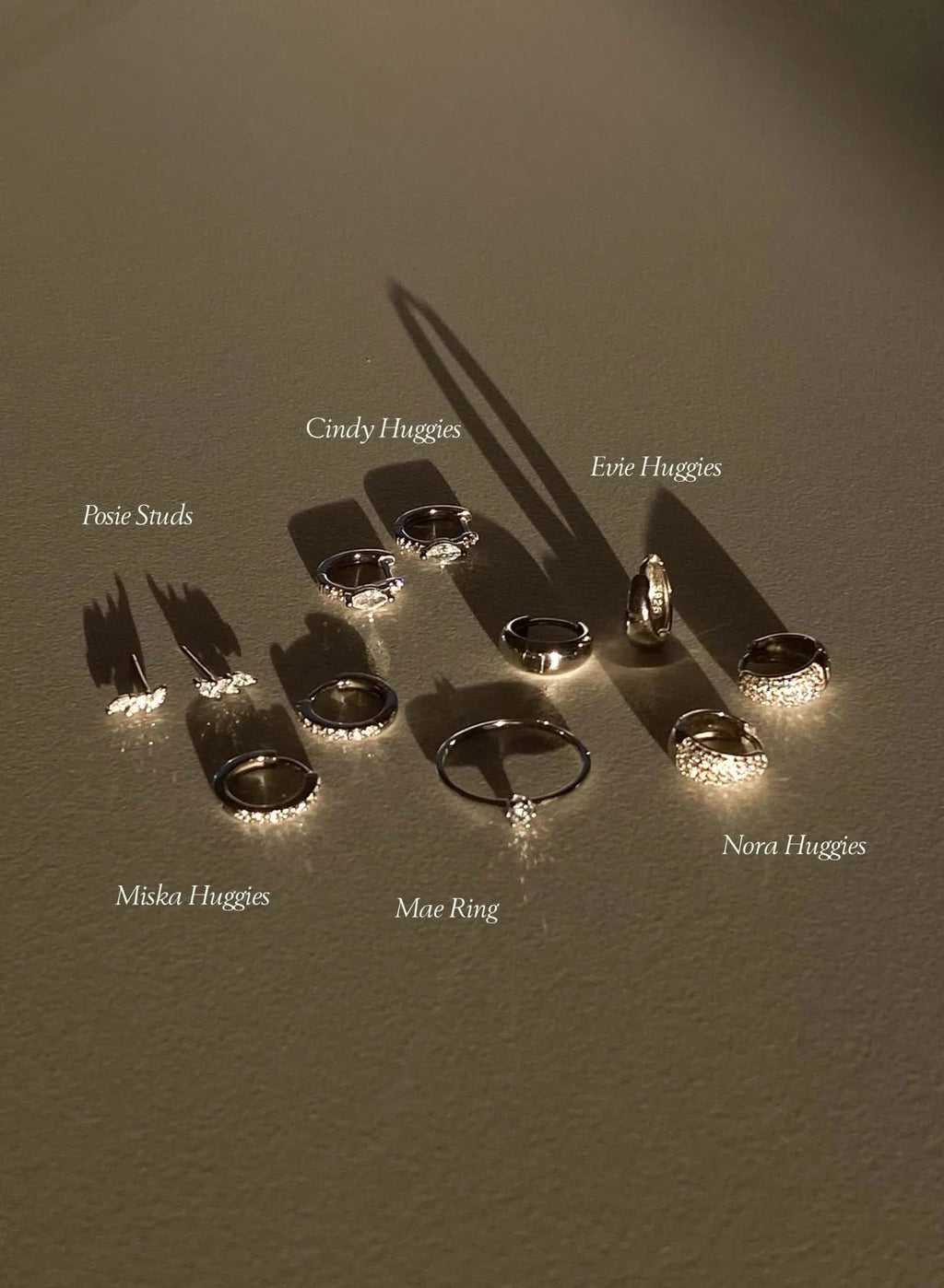 Manon Earrings - Silver