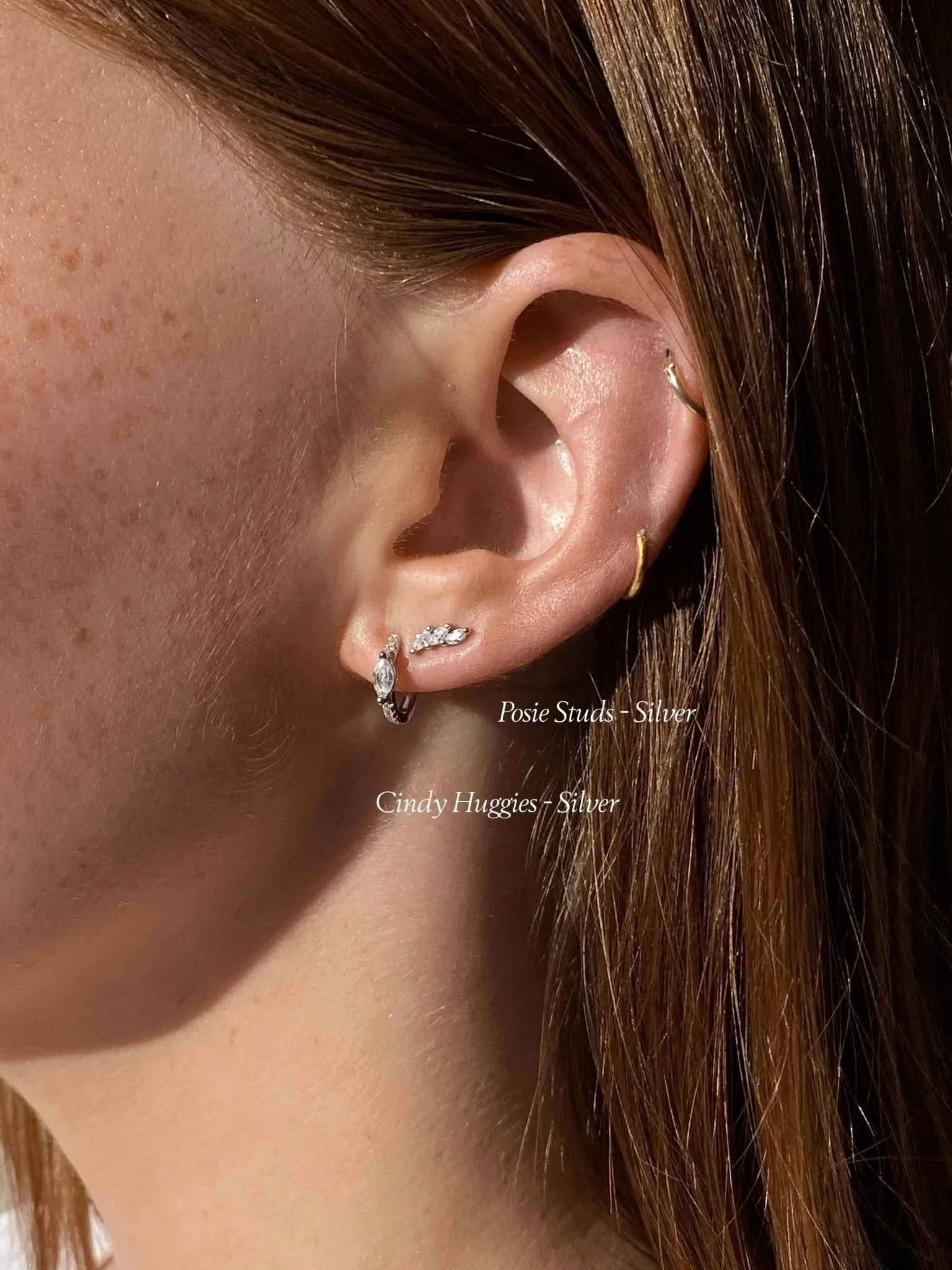 Manon Earrings - Silver