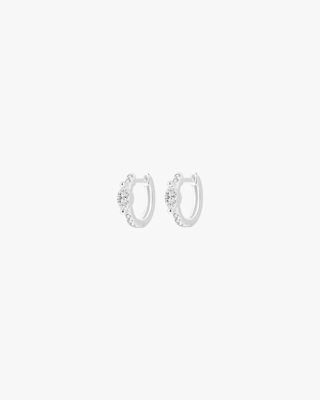 Manon Earrings - Silver