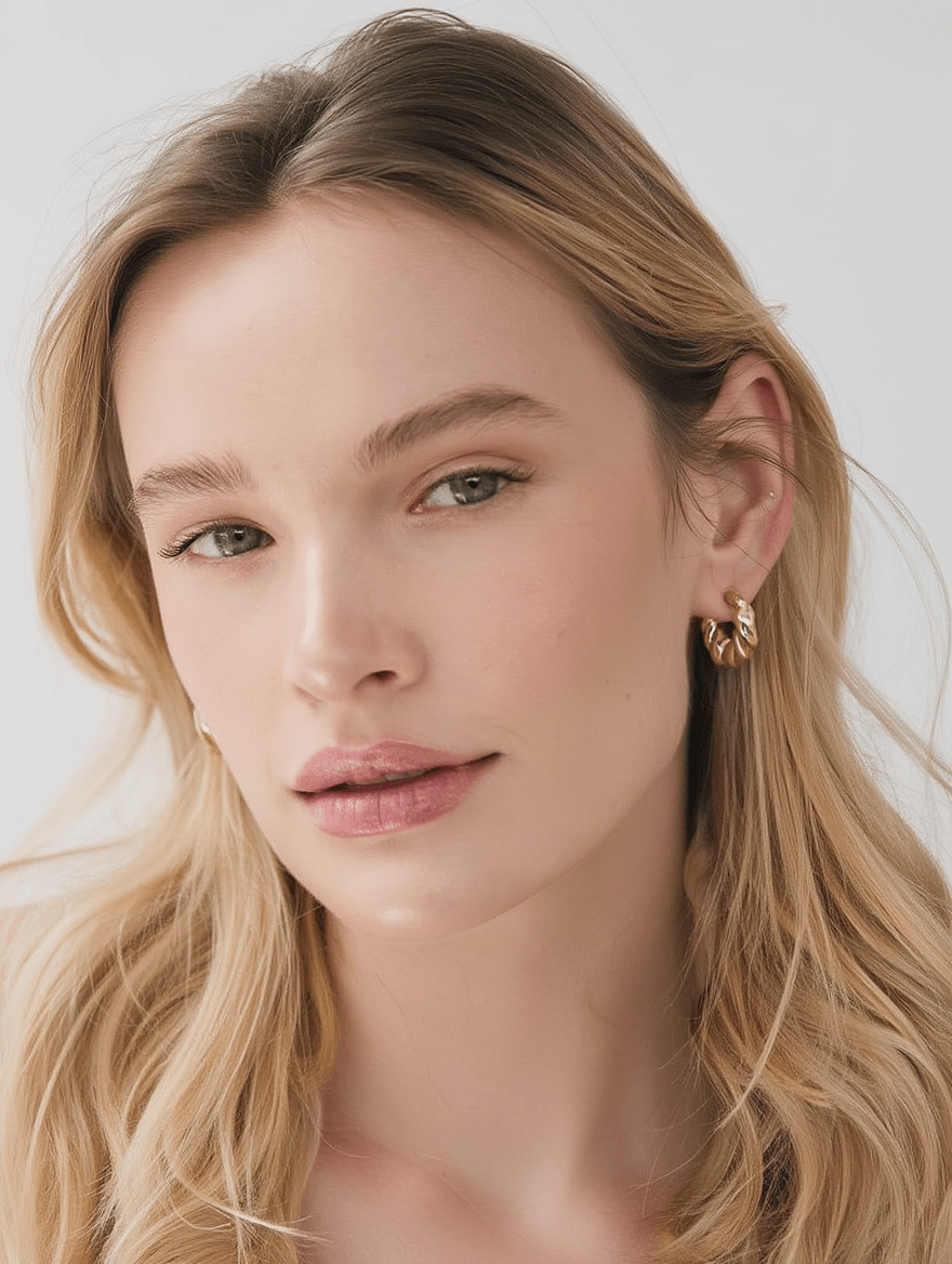 Croissant Earrings