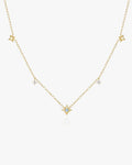 Dainty Necklace with Stars