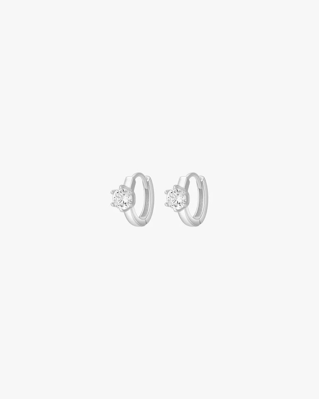Daisy Earrings - Silver