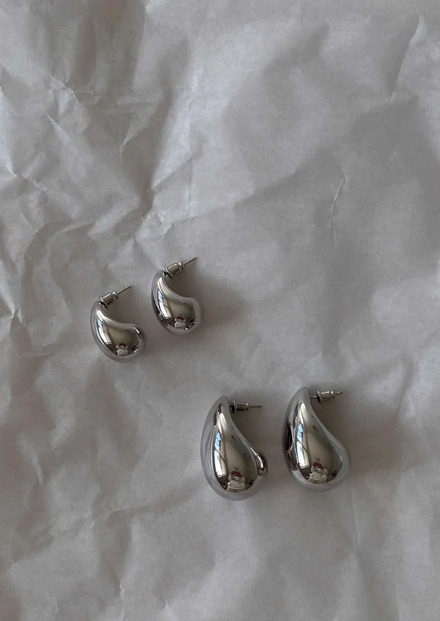 Selene Earrings - Silver