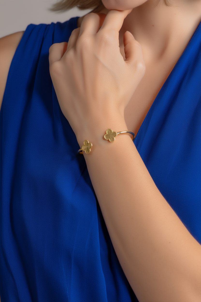 Flower Wrap Bangle