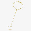 Delicate Crystal Hand Chain
