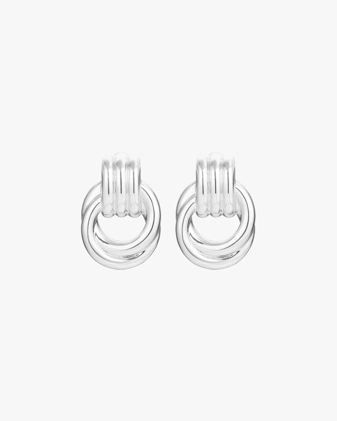 Jacquie Earrings Mini - Silver