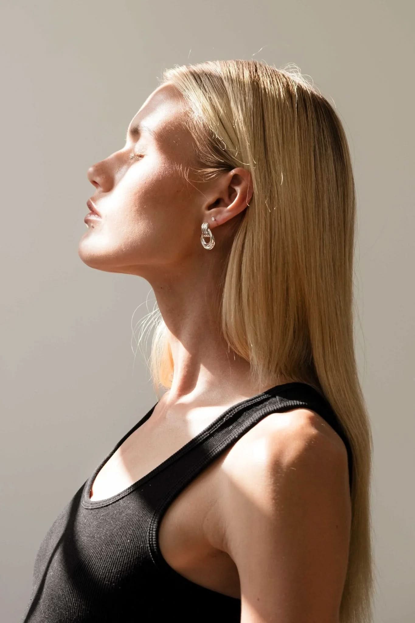 Jacquie Earrings Mini - Silver