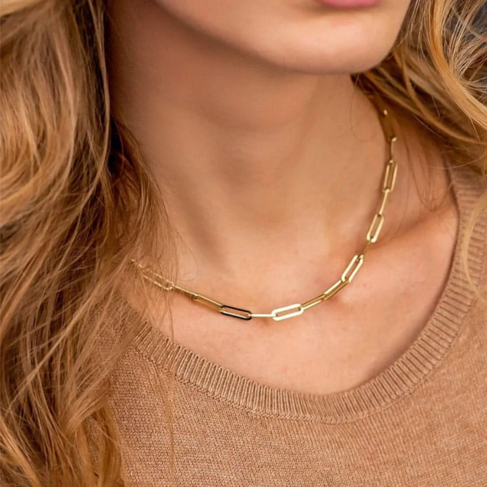Paperclip Necklace