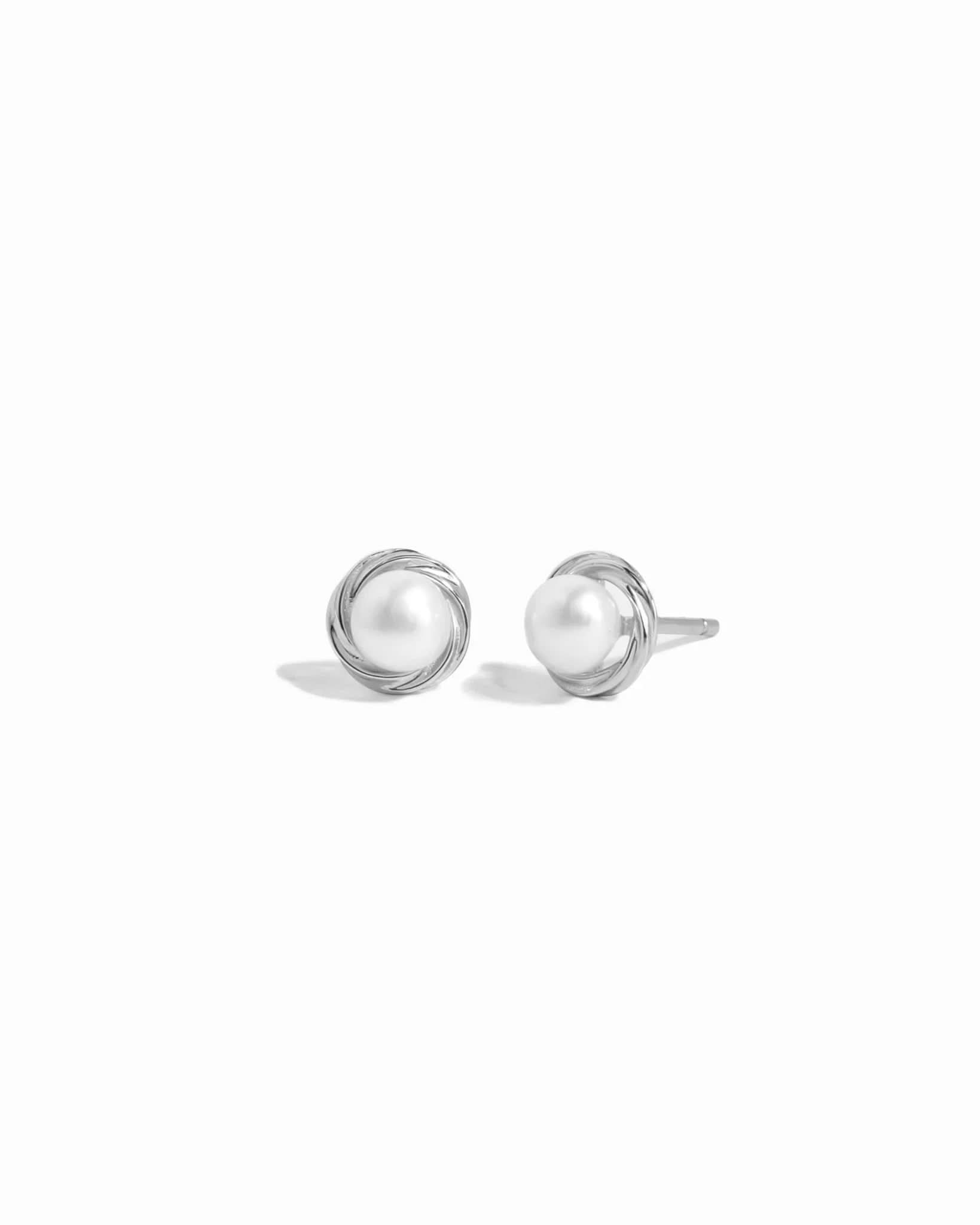 Pearl Button Studs