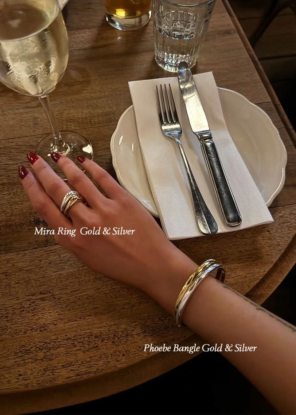 Phoebe Bracelet - Silver