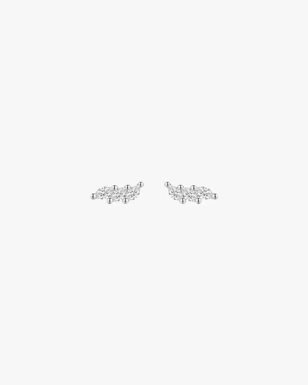 Posie Earrings - Silver