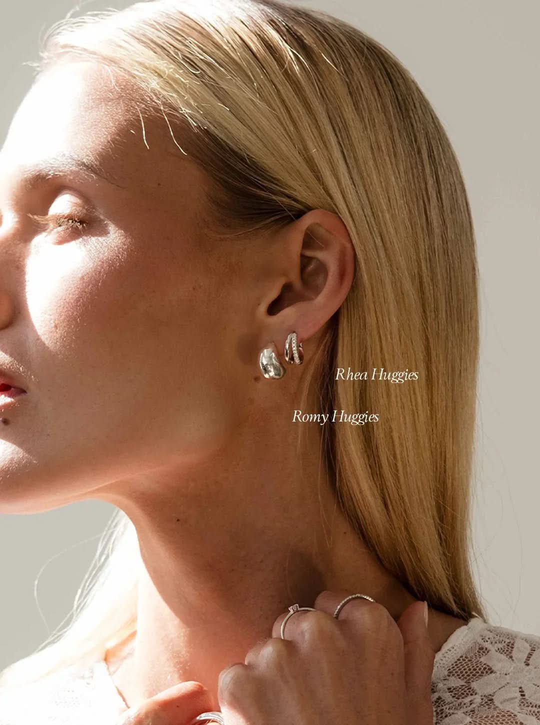 Rome Earrings - Silver