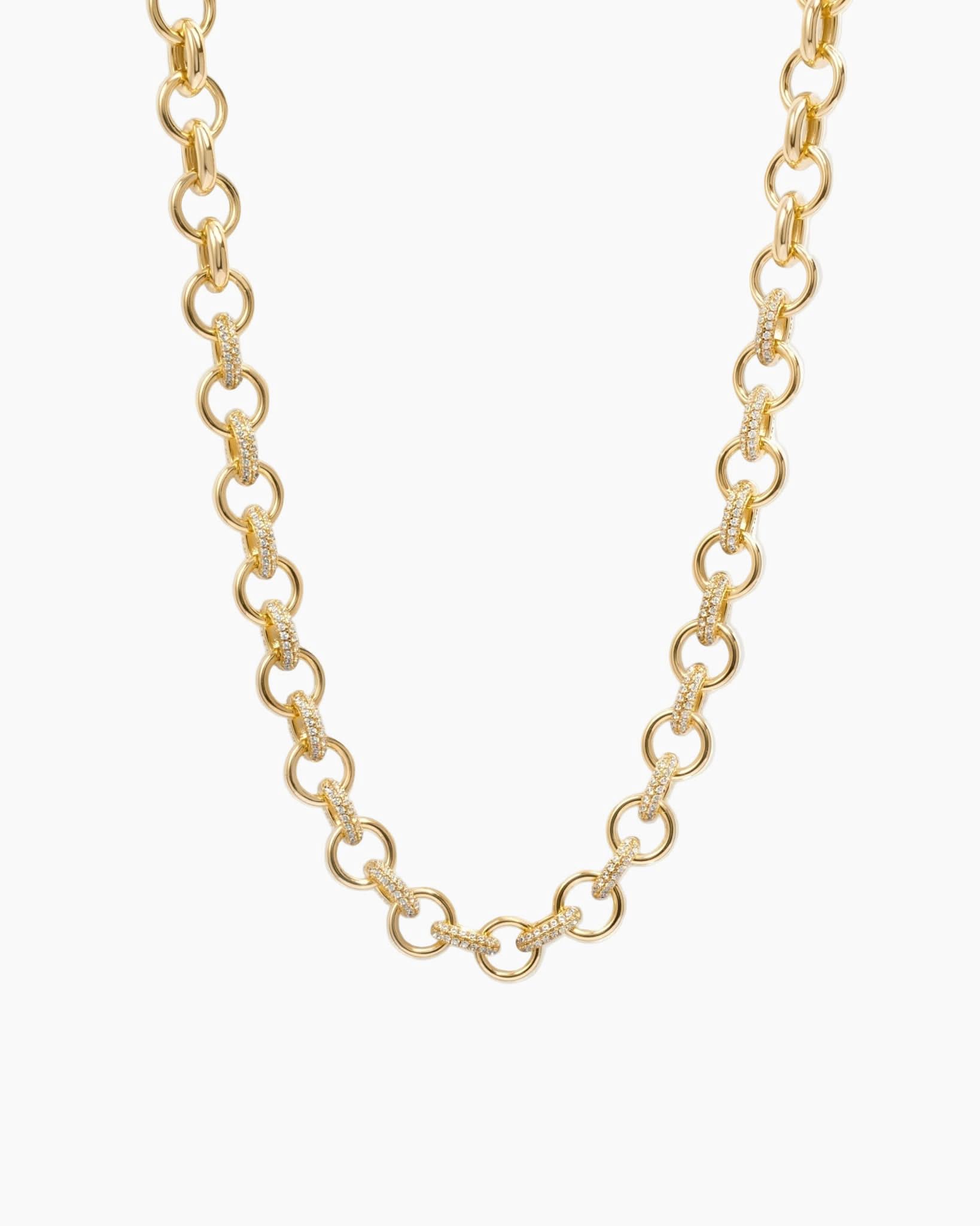 Statement Pavé Necklace