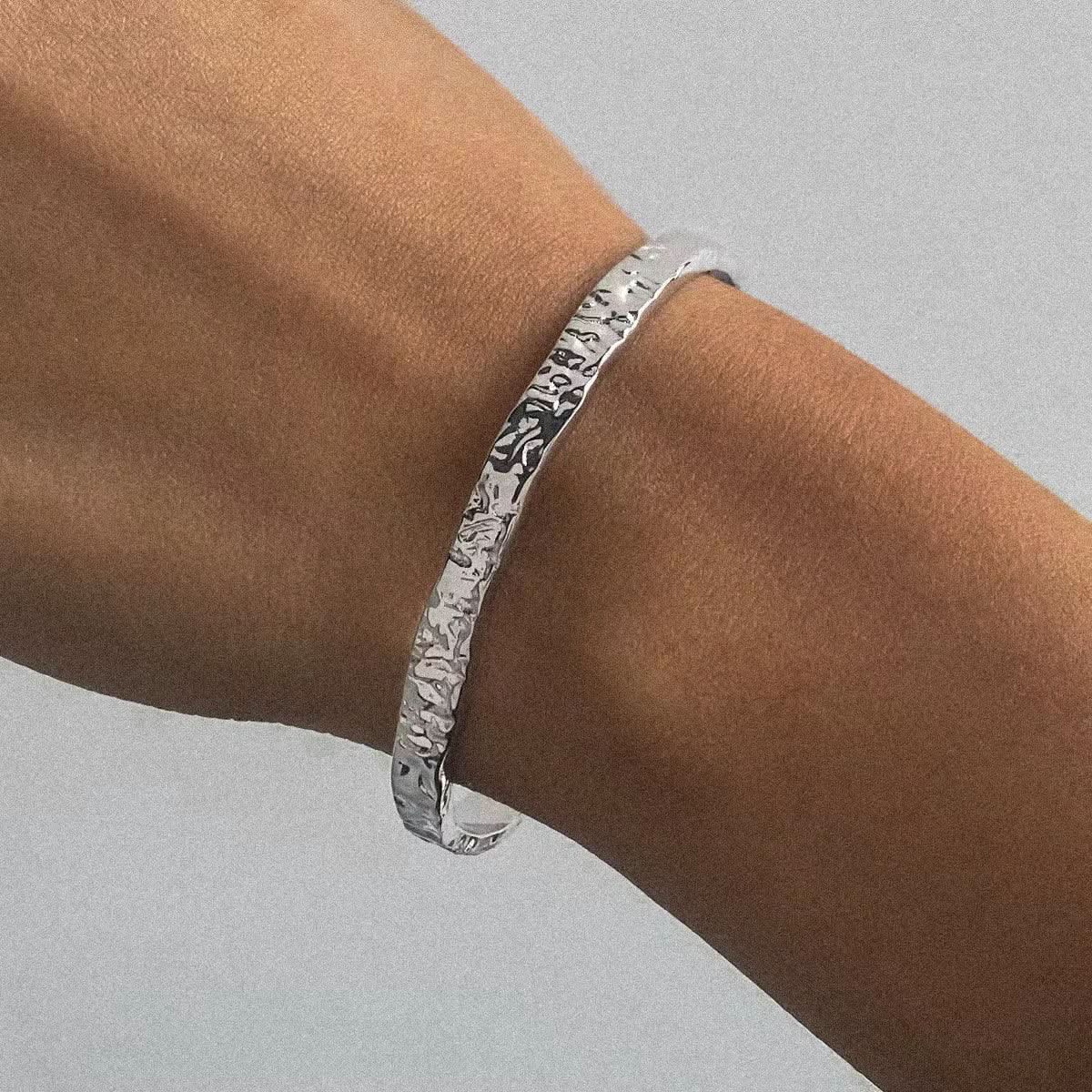 Teya Textured Cuff Bracelet