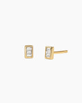Tiny Baguette Studs